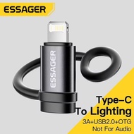 Adapter Charger iPh0ne Converter USB C to Lightning 3A 480Mbps - EZJTL-LH0G-P