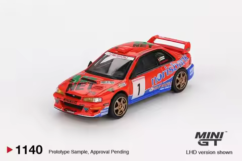 [PreSale] MINI GT 1:64 Impreza WRC97 #1 1999 DRM Champion #1140 Diecast Model Car