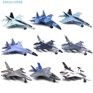 TMZ1 Fighter Aircraft Toy, Diecast F16 F22 F35 Aviao Plane Model, Tabletop Decor Pullback & Go Simul