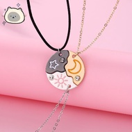 Necklace suitable for 2 3 girls friendship necklace best friend necklace cute koala heart pendant ne