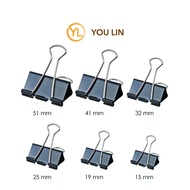 Binder Clips 15mm/19mm/25mm/32mm/41mm/51mm (12pcs/box)