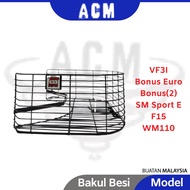SYM WMOTO Basket Steel Bakul Besi Motor WM110 F15 VE1 SM Sport Bonus EURO VF3I - Black