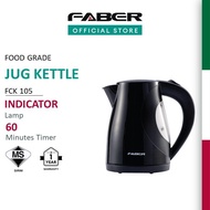 FABER 1.0L Food Grade Plastic Electric Jug Kettle FCK 105