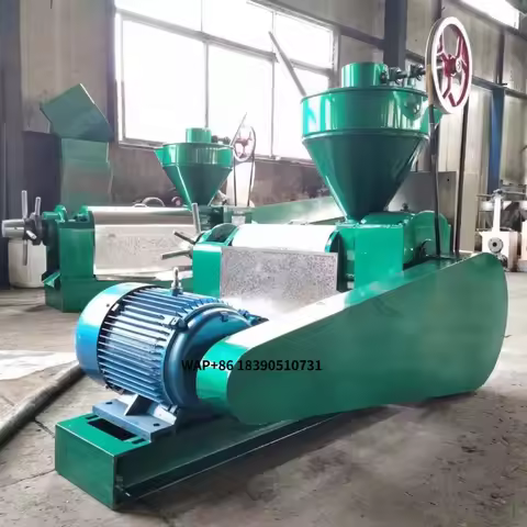 New Oil Press Machine 6YL-120 for Commercial Big Scale Peanut Oil Pressers Cold Press Healthy Seeds 