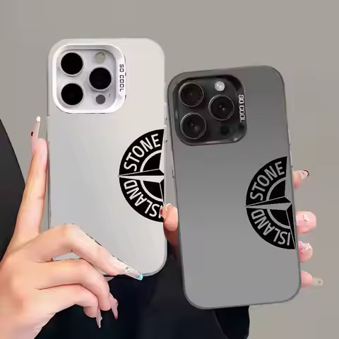 1PC Fashion I-island S-Stone-e phone case for iphone 17 16 15 14 13 12 11 Pro Max Plus Back Cover wi