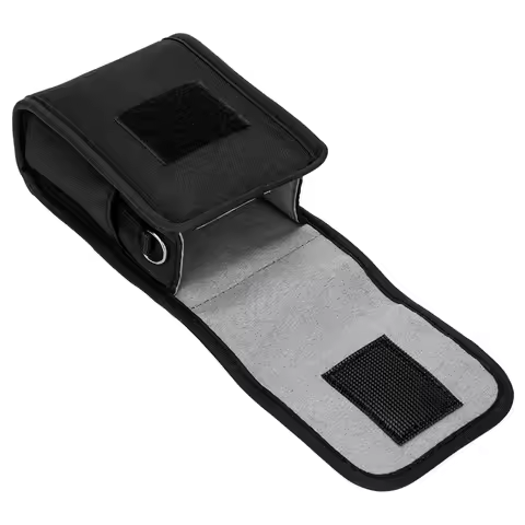 Compact Camera Case Travel Belt Pouch, Digital Camera Small Bag with Shoulder Strap for Lumix DC-ZS9