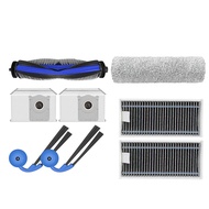 Robot vacuum cleaner main brush/side brush/filter net/mop cloth/fabric roller brush compatible with 