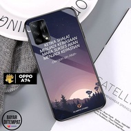 CASE OPPO A74 4G - Casing OPPO A74 4G Terbaru AERO CASE [ Quotes ] Silikon OPPO A74 4G - Case Hp - C