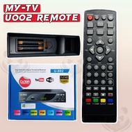 [ REMOTE MY-TV ] MY-TVU002 ORIGINAL REMOTE CONTROL ( BLACK )
