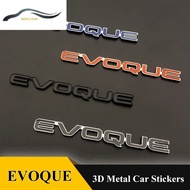 XINFAN 1pcs Quality metal Chrome Refitting EVOQUE Emblem Tail badge 3D car Sticker for Range Rover L