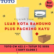 Berkwalitas CLOSET DUDUK TOTO CW 422J / KLOSET DUDUK TOTO CW422J DUAL