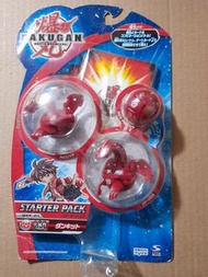 ‼️全新未開‼️^~^
爆丸 Bakugan starter Pack BST-01
火屬性 Battle Brawlers 
空操 彈馬 - 新生獨角巨龍 / 日冕獨角巨龍 /
          