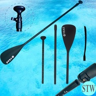 SUP Paddle - 3 Piece Paddle Board Paddle - Adjustable Stand-up Paddles - Aluminum Floating Paddle Bo