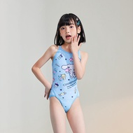 Zoke | Đồ Bơi Trắng Nhanh Chuyên Nghiệp Dành Cho Bé Gái Kiểu Một Mảnh Hình Tam Giác