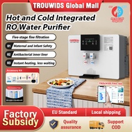Instant Water Dispenser Hot And Cold RO Water Filter Dispenser Tabletop Drinking Water Purifier