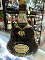 60-70 怡和代理年代雙貼紙軒尼詩牛仔字 XO  700ml