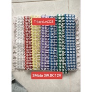 MATA Led module side light 3 eyes 3W DC 12V