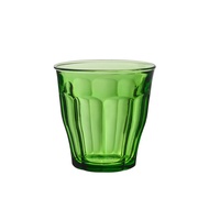 (Set Of 6) Duralex Picardie Green Tumbler Water Juice Drinking Glass, 25cl, 8 ⅜ oz (250ml)