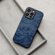 【行雲流水】iphone16promax手機殼蘋果15plus保護套14防摔13mini