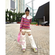 FUR LEG WARMER WINTER Y2K - FUR Socks By Hoccoshop