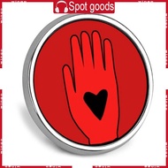 WIN Ceasefire Pin Fashion Brooch Pins Pray for Peace Round Button Badge Pins Unique