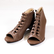 Sepatu Boots Wanita / Sepatu Boots Wanita Korea BIG SIZE / Sepatu Heels Boots 5 cm / Sepatu Kulit Si