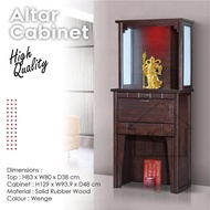 KABINET ALTAR BUDDHA/ ALTAR TABLE / CABINET WITH TOP / 神台/PRAYER CABINET/BUDDHA TABLE/ALTAR CABINET/