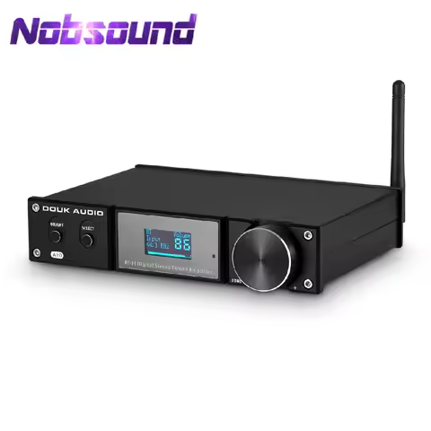 Nobsound A10 HiFi Bluetooth 5.0 Digital Power Amplifier Receiver Subwoofer Amp Stereo USB/OPT/COAX A