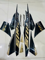 Bộ tem decal dán xe máy Yamaha Sirius Fi 2021 màu đồng bản kim phun zin thái siêu đẹp