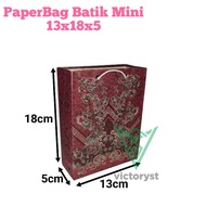 PAPER BAG BATIK 13x18x5 PAPER BAG
