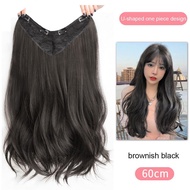 Clip-in Hairpieces Various Styles Easy To Attach Curly One-piece Head Extensions Increase And Q0t9