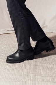 GULLAR 男士 三孔馬丁增高鞋