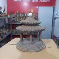 Ceramic statue for fish tank decoration, rockery. Size 11x13cm
