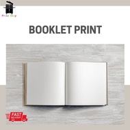 Booklet Printing in A4 or A5 size [Print on A3 or A4 paper]