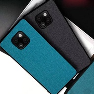 [LUXURY] Canvas Fabric Case Huawei Mate 20 Pro