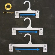 NEWs White Trouser Clip Hanger (1 Dozen)