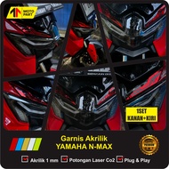 ACRYLIC GARNISH FOR YAMAHA NMAX TURBO/NEO/S Motorcycle Accessories