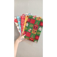 5pcs Medium Christmas Gift Wrapper Paper Bag