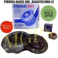 EXEDY Clutch Kit Set - Perodua Kancil 660  Daihatsu Mira L2  Daihatsu Mira L200  Daihatsu Mira L500
