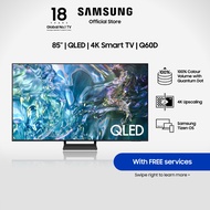 [NEW LAUNCH] Samsung 85" QLED Q60D 4K Smart TV (2024)