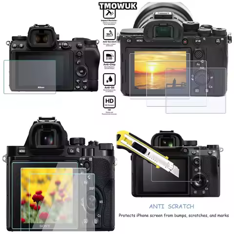 Anti - Glare Tempered Glass Screen Protector For Sony A7II A7III A99 A77/A7R A7 A7s Mark II III/A7M2