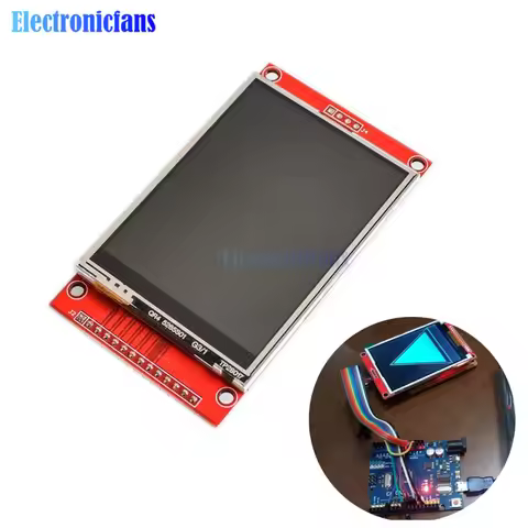 3.2 inch 320*240 TFT LCD Module Display Screen with Touch Panel Driver IC ILI9341 240(RGB)*320 SPI I