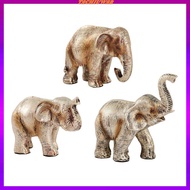 [Tachiuwa2] Resin Elephant Ornaments Figurines Creative Nordic Style Tabletop Decoration Elephant St