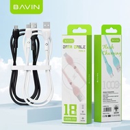 BAVIN CB293 Fast Charging Data Cable Supported Data Transfer 1 Meter Length For Micro iPh Type-C
