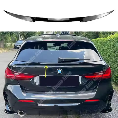 For BMW 1 Series F40 116i 118i 120i M135i 128ti 2019-2024 Maxton Style Rear Trunk Lid Middle Spoiler