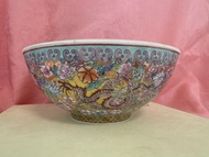 彩繪龍紋瓷碗 景德鎮仿古廣彩龍紋薄胎碗 非遺絕版薄胎瓷碗