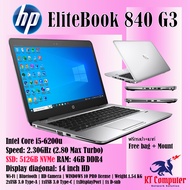 HP EliteBook 840 G3 | Core i5-6200u | SSD 512GB NVMe โน๊ทบุ๊ค(Notebook) แล็ปท็อป(Laptop) มือสอง ถูก ดี มีรูปสินค้าตัวจริงให้ดูทุกตัว