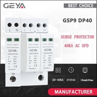 GEYA GSP9 1P+N/2P 18mm SPD 20~40KA Surge Protector Lightning Protection Low-voltage Arrester Device