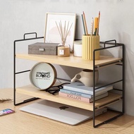 YOULITE Desktop Organisers Book Shelf Desk Organizer Storage Rack Stationery Organizer Table Rack Sh