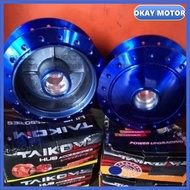 rear hub hub set blue （4speed）front hub yamaha lc lc135 lc4s
